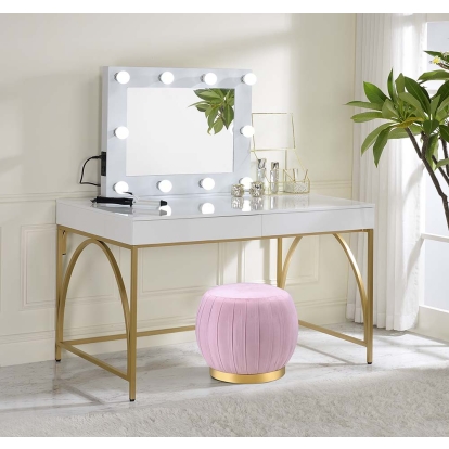 Acme Lightmane Vanity Desk(Same 92660) Model AC00900