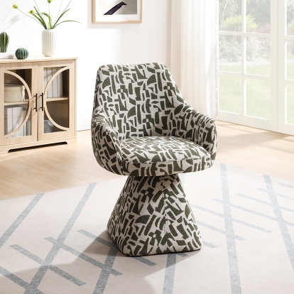Acme Priel Accent Chair with Swivel Model AC02677A