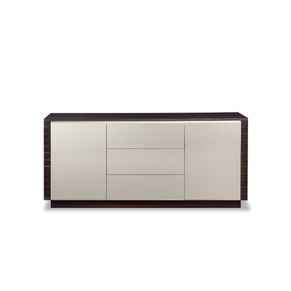 LA Furniture Caligari Modern Oak & Grey Gloss Buffet VGUNAC642-183 Contemporary Style by Vig Furnitrue Number 72370 Catch Home Goods