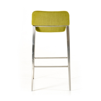 LA Furniture Adhil Mid-Century Green Fabric Bar Stool VGOBA105-F-GRN Contemporary Style by Vig Furnitrue Number 71441 Catch Home Goods