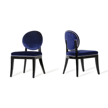 LA Furniture Isabella Modern Blue Dining Chair (Set of 2) VGUNAK011-2 Contemporary Style by Vig Furnitrue Number 72861Z Catch Home Goods