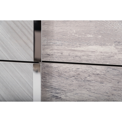 LA Furniture Alexa Italian Modern Grey Chest VGACALEXA-CHEST Contemporary Style by Vig Furnitrue Number 74189 Catch Home Goods