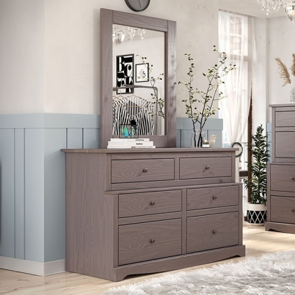 Furniture Of America Stavros Rustic Gray Dresser Model AM7002GY-D