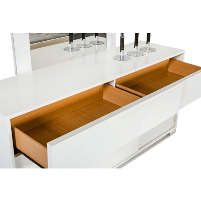 LA Furniture Monza Italian Modern White Dresser VGACMONZA-DSR Contemporary Style by Vig Furnitrue Number 17591B Catch Home Goods