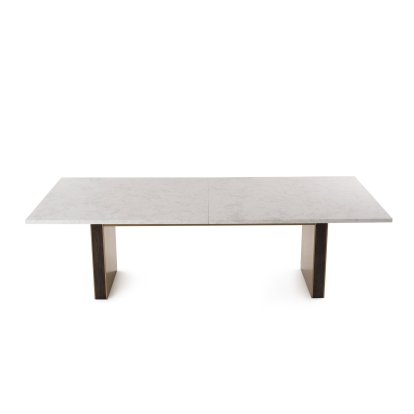 LA Furniture Auer White Marble & Gold Dining Table VGGM-DT-VALDERA-DT Contemporary Style by Vig Furnitrue Number 79738 Catch Home Goods