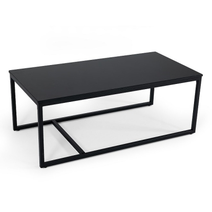 LA Furniture Baca Black Marble + Metal Coffee Table VGGMM-CT-1580-BLK-CT Contemporary Style by Vig Furnitrue Number 79100 Catch Home Goods