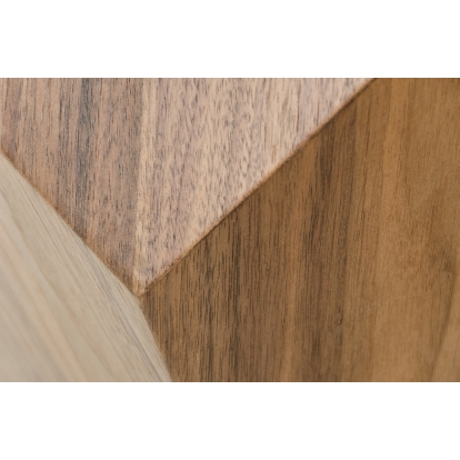 LA Furniture Rackham Mid-Century Walnut Round Dining Table VGBBMI1501 Contemporary Style by Vig Furnitrue Number 70928 Catch Home Goods