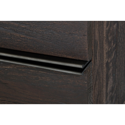 LA Furniture Selma Modern Dark Aged Oak Chest VGEDBB08002 Contemporary Style by Vig Furnitrue Number 72407 Catch Home Goods