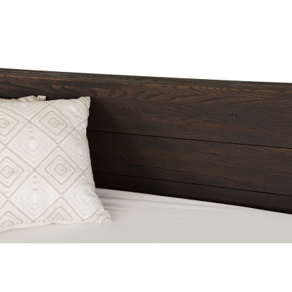 LA Furniture Selma Modern Dark Aged Oak Bed VGEDSELMA-BED Contemporary Style by Vig Furnitrue Number 72409|72410 Catch Home Goods