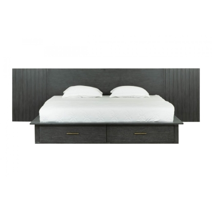 LA Furniture Manchester- Contemporary Dark Grey Bedroom Set VGWD-HLF2-BED-SET Contemporary Style by Vig Furnitrue Number 80220|80221 Catch Home Goods