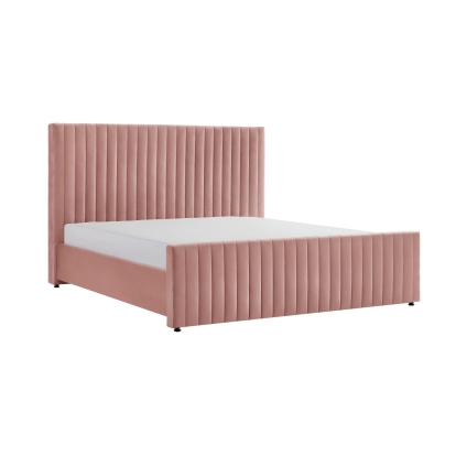 LA Furniture Queen Beverly Modern Mauve Velvet Bed VGJYJY-653-MAU-BED-Q Contemporary Style by Vig Furnitrue Number 78303 Catch Home Goods