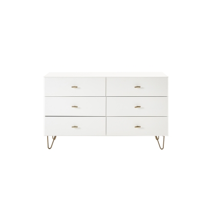 LA Furniture Bryan Modern White Dresser VGMABR-82-WHT-DRS Contemporary Style by Vig Furnitrue Number 76323 Catch Home Goods
