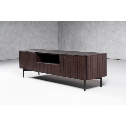 LA Furniture Calhoun Modern Smoked Ash TV Stand VGDWJ9737-BRN-TV Contemporary Style by Vig Furnitrue Number 78380 Catch Home Goods