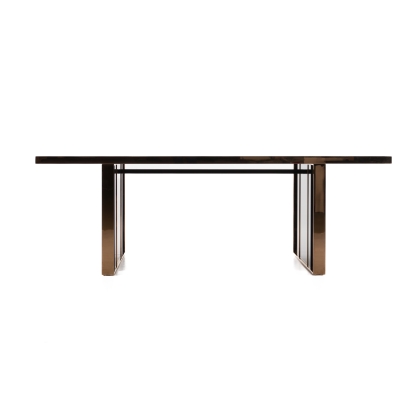 LA Furniture Cartier Modern Black & Rosegold Dining Table VGVCT-A002 Contemporary Style by Vig Furnitrue Number 73249 Catch Home Goods