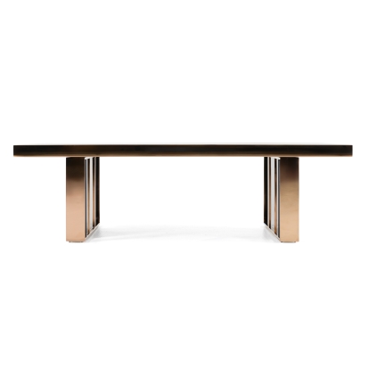 LA Furniture Cartier Modern Black & Rosegold Coffee Table VGVCCT-A002 Contemporary Style by Vig Furnitrue Number 74329 Catch Home Goods