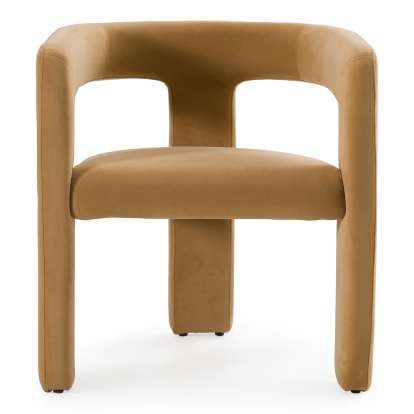 LA Furniture Cherish Modern Tan Fabric Dining Chair VGEUMC-9771CH-TAN Contemporary Style by Vig Furnitrue Number 80595 Catch Home Goods