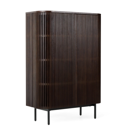 LA Furniture Clifton Modern Smoked Ash Tall Buffet VGDW-DW2013-SMK Contemporary Style by Vig Furnitrue Number 82609 Catch Home Goods