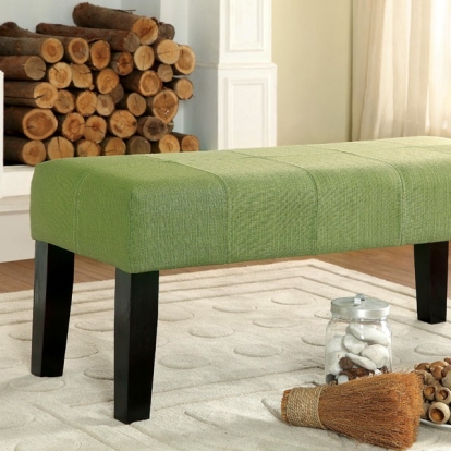 Furniture Of America Bury Contemporary Green Bench Model CM-BN6006GR