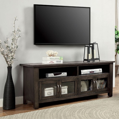 Furniture Of America Alma Transitional Gray 60" Tv Stand Model CM5903-TV-60
