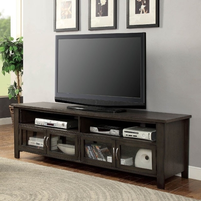 Furniture Of America Alma Transitional Gray 72" Tv Stand Model CM5903-TV-72