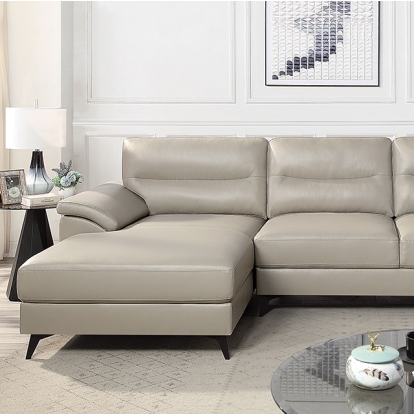 Furniture Of America Mohlin Mid-Century Modern Taupe Sectional Model CM6747TP-SECT