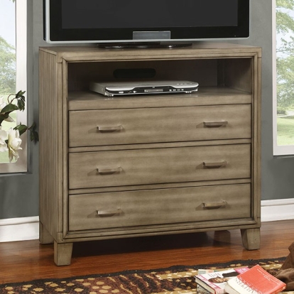 Furniture Of America Enrico Contemporary Gray Media Chest Model CM7068GY-TV