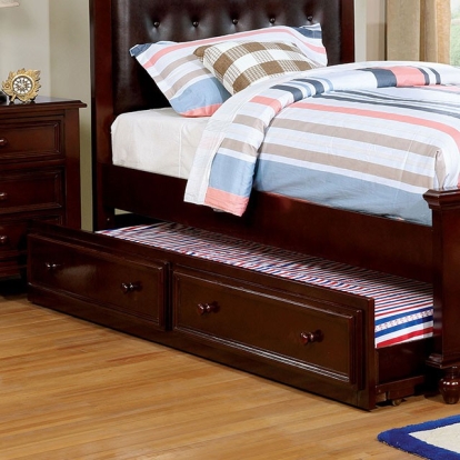 Furniture Of America Olivia Traditional Dark Walnut Trundle Model CM7155EX-TR