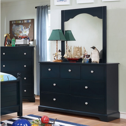Furniture Of America Diane Transitional Blue Dresser Model CM7158BL-D-VN