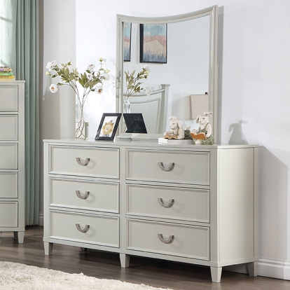 Furniture Of America Lycorida Transitional Gray Dresser Model CM7477GY-D