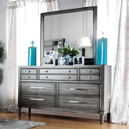 Furniture Of America Daphne Transitional Gray Dresser Model CM7556D