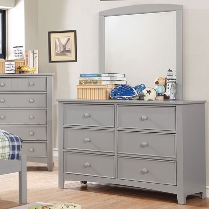 Furniture Of America Caren Transitional Gray Dresser Model CM7905GY-D