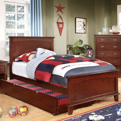 Furniture Of America Colin Transitional Cherry Bed Model CM7909CH-Full Bed