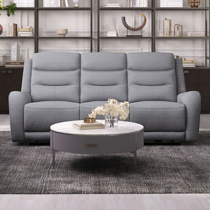 Furniture Of America Matthias Transitional Gray Manual Sofa Model CM9987GY-SF-M