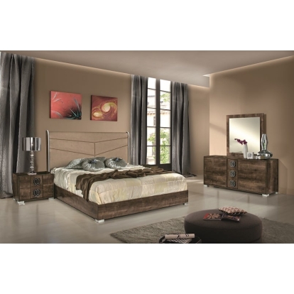 LA Furniture Eastern King Athen Italian Modern Bed VGACATHEN-BED-EK Contemporary Style by Vig Furnitrue Number 70832A Catch Home Goods