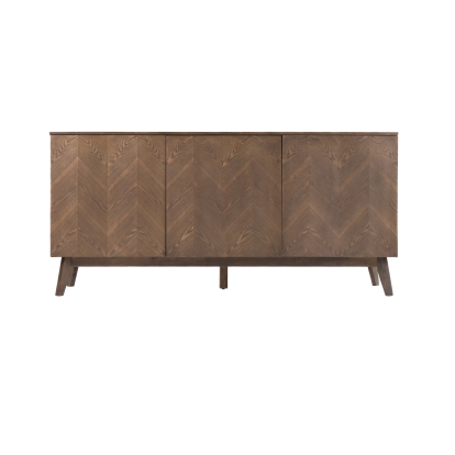 LA Furniture Costello Mid-Century Modern Wenge Buffet VGMA-BH-762 Contemporary Style by Vig Furnitrue Number 82626 Catch Home Goods