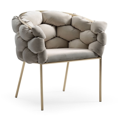 LA Furniture Debra Modern Grey Fabric Dining Chair VGVCB202-DC-GRY Contemporary Style by Vig Furnitrue Number 78245 Catch Home Goods