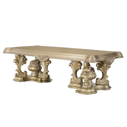 Acme Seville Dining Table with Pedestal Base Model DN00457