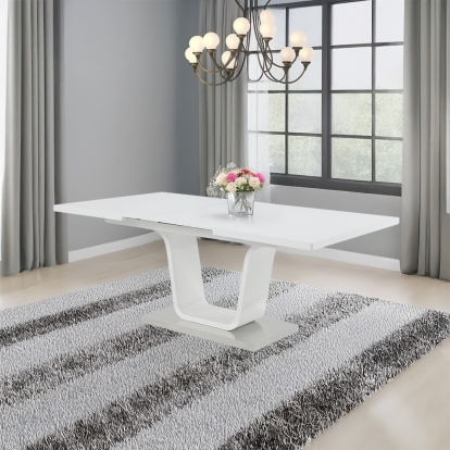 Acme Kamaile Dining Table with Leaf Model DN02133