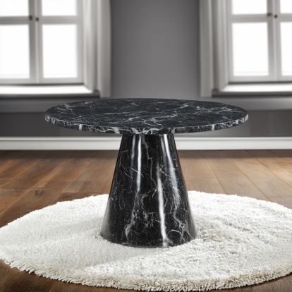 Acme Hollis Dining Table with Engineered Stone Top Model DN02155