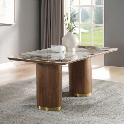 Acme Willene Dining Table with Ceramic Top Model DN03145