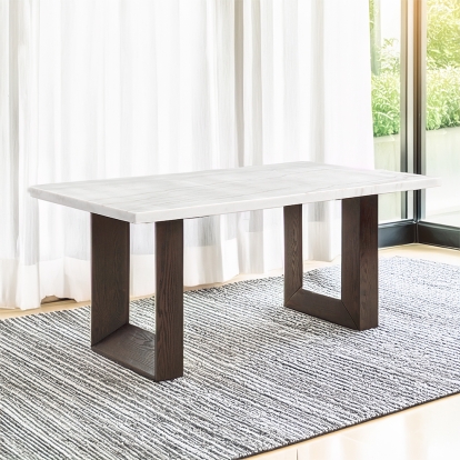 Acme Edwyn Dining Table with Marble Top Model DN03195