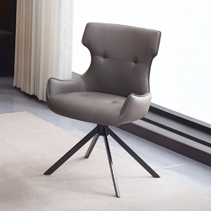 Acme Damita Side Chair with Swivel (Set-2) Model DN03736