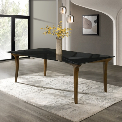 Acme Danzel Dining Table with Glasss Top Model DN06150