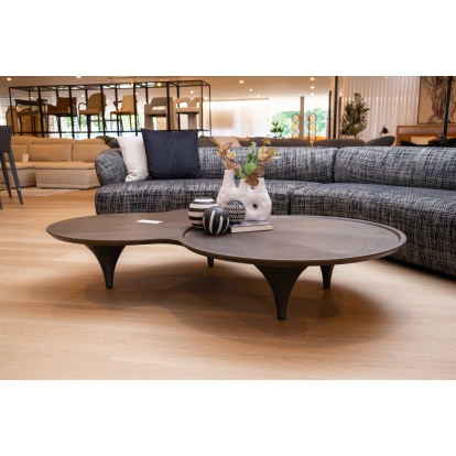 LA Furniture Beulah Modern Free Form Dark Ash Coffee Table VGOD-LZ-319C-COF Contemporary Style by Vig Furnitrue Number 81611 Catch Home Goods