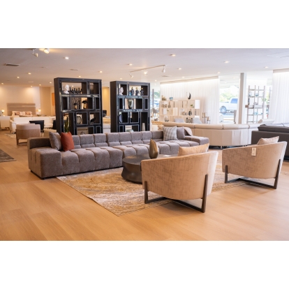 LA Furniture Rhonda Modern Grey Fabric Modular Sectional Sofa VGAH-SF2037-GRY Contemporary Style by Vig Furnitrue Number 81962 Catch Home Goods