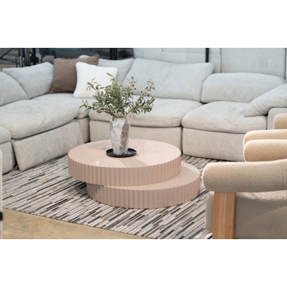 LA Furniture Jacinto Modern Round Coffee Table VGOD-LZ-285C-L Contemporary Style by Vig Furnitrue Number 80047 Catch Home Goods