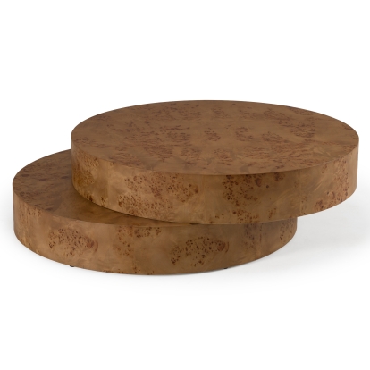 LA Furniture Ely Modern Faux Burl Coffee Table VGOD-LZ-218C Contemporary Style by Vig Furnitrue Number 83159 Catch Home Goods