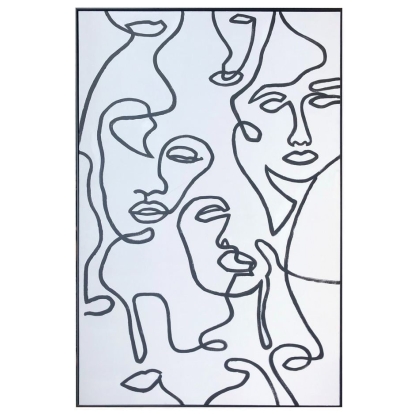 LA Furniture Face It Acrylic Painting VGSHVIG21004 Contemporary Style by Vig Furnitrue Number 79503 Catch Home Goods