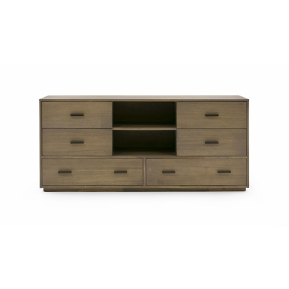 LA Furniture Fantasia Contemporary Walnut Dresser VGWDHL-W03-DRS-LTWLT Contemporary Style by Vig Furnitrue Number 78216|78216A Catch Home Goods