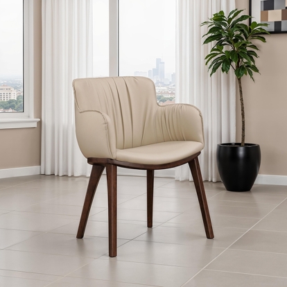 Furniture Of America Maribo Transitional Beige Arm Chair (2/Ctn) Model FM30013BG-AC-2PK